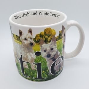 Americanware Westie West Highland White terrier show dog puppy 18oz mug